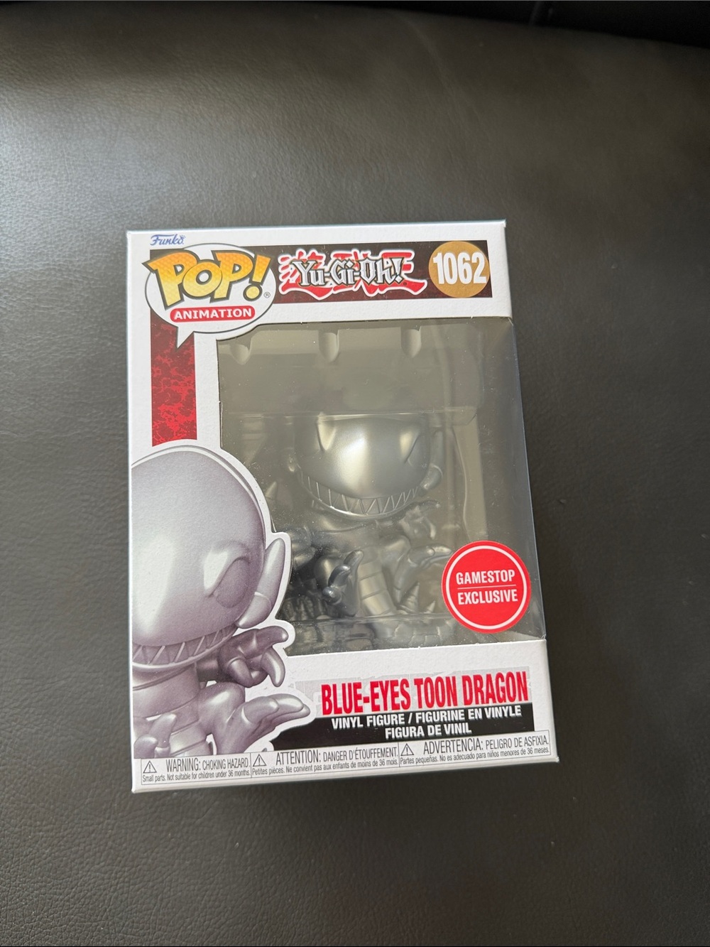 Funko Silver Blue-Eyes Toon Dragon Pop! Vinyl